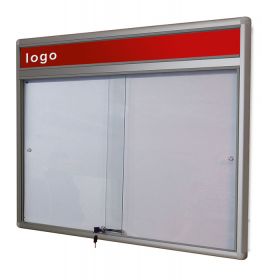 Gablota Dallas eco Magnetyczna-drzwi przesuwane z logo 93x140