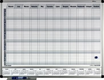 Planer roczny90x120 cm
